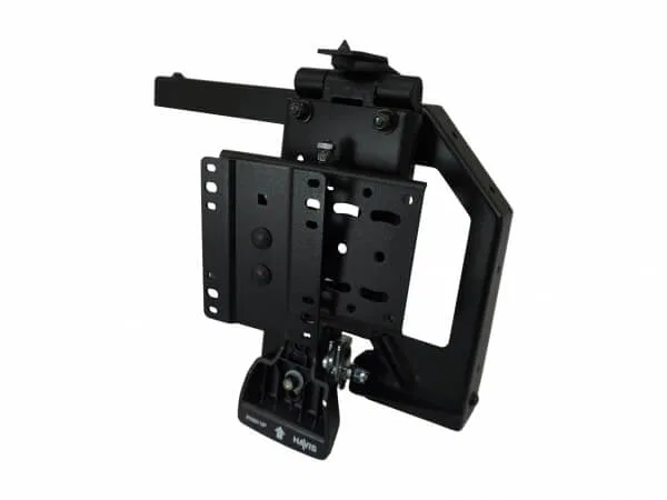 C-DMM-3007 – HAVIS Video Monitor Mount, Use With Tunnel Mount Consoles Dash Mount Powder Coated Black Steel With VESA...